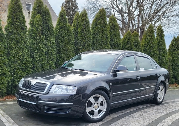 Skoda Superb cena 12900 przebieg: 225000, rok produkcji 2007 z Łęknica małe 232